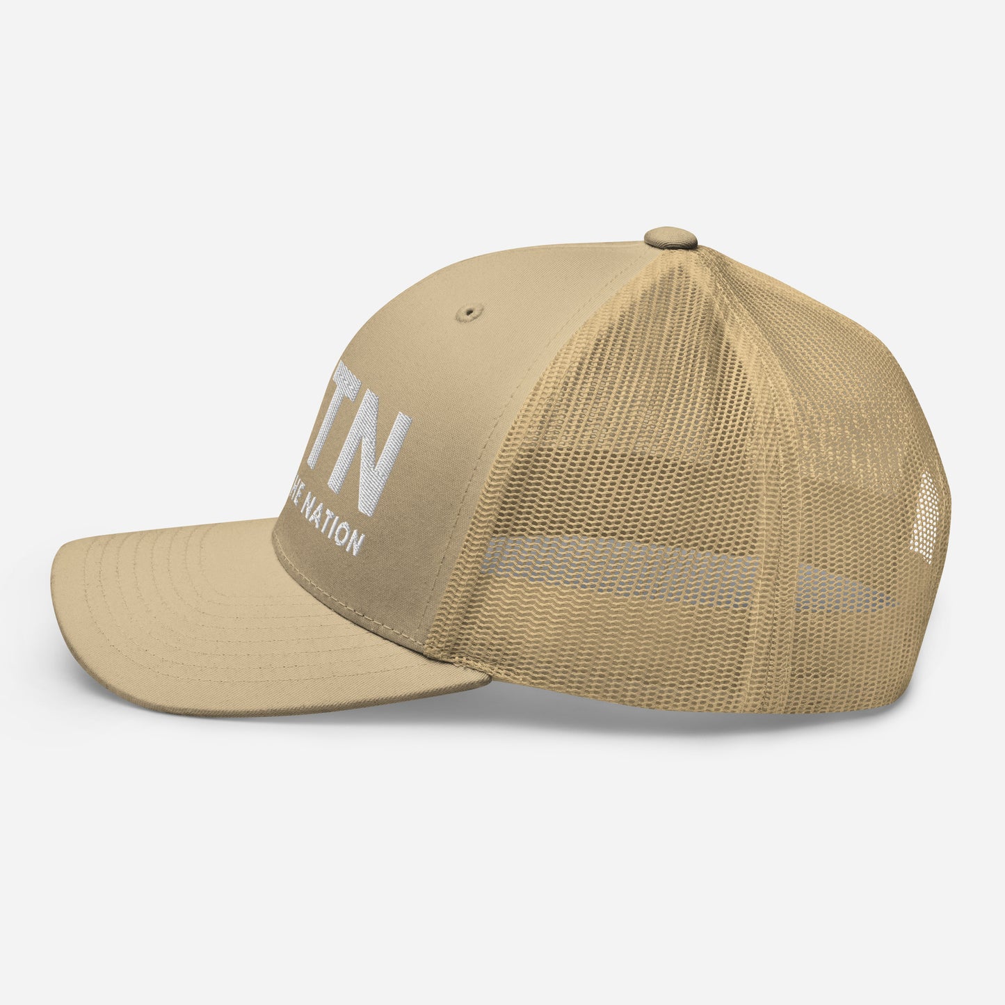 Khaki Trucker Cap | Talk to the Nation